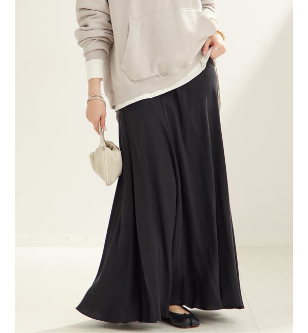 Plage「《追加》Washable Fibril フレア スカート」|スカート|