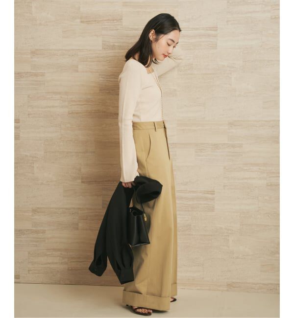 Plage「Noil silk Square ニット」|ニット・セーター|