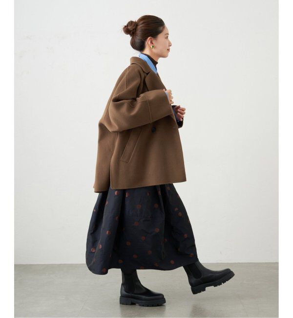 IENA「《追加2》スーパー160ダブルフェイス ショートコート」|その他|