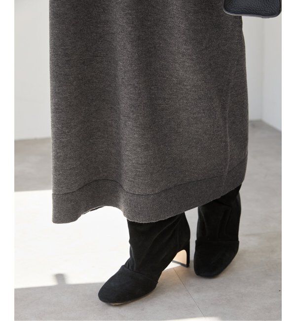 VERMEIL par iena「woolmix フリルリブニットワンピース」|ワンピース|