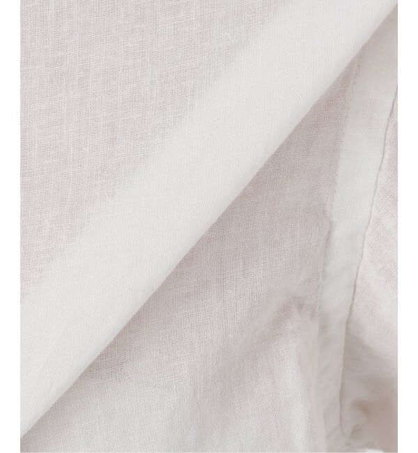 SLOBE IENA「リネンコットンレギュラーシャツ」|シャツ・ブラウス|