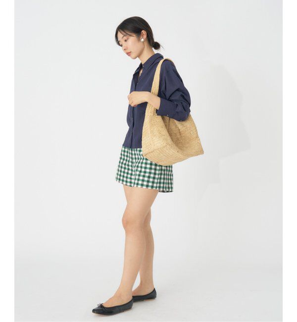 IENA「フィブリルポプリンショートシャツ」|シャツ・ブラウス|