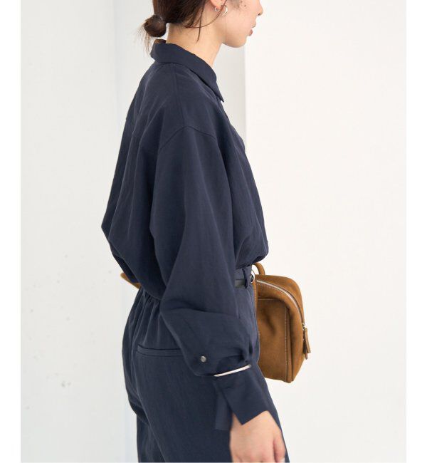 IENA「フィブリルポプリンショートシャツ」|シャツ・ブラウス|