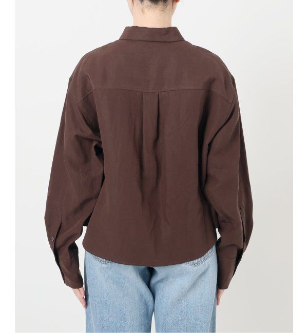 IENA「フィブリルポプリンショートシャツ」|シャツ・ブラウス|