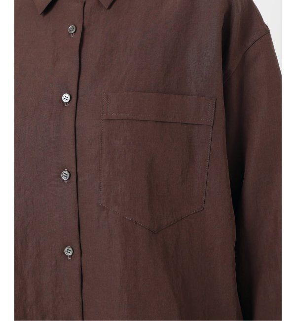 IENA「フィブリルポプリンショートシャツ」|シャツ・ブラウス|