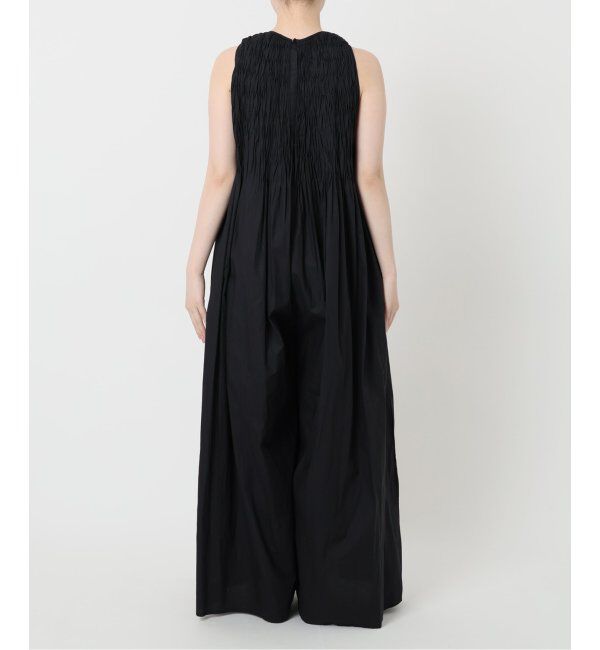 IENA LA BOUCLE「IENA LA BOUCLE ギャザーオールインワン」|オールインワン|