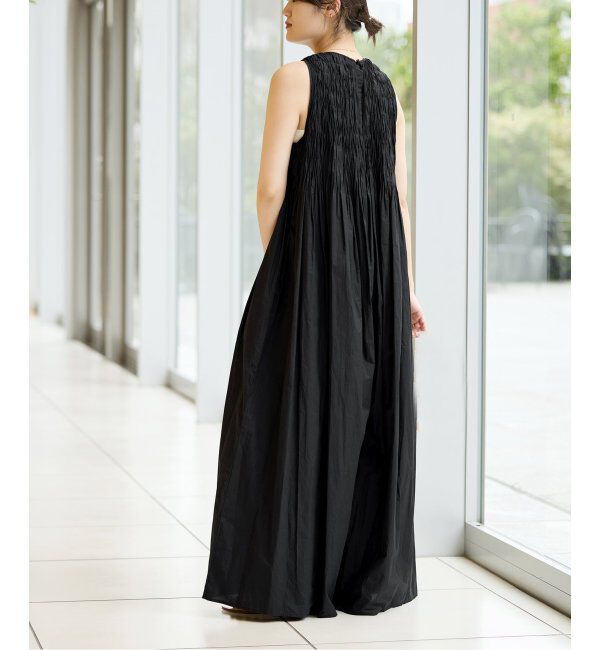 IENA LA BOUCLE「IENA LA BOUCLE ギャザーオールインワン」|オールインワン|