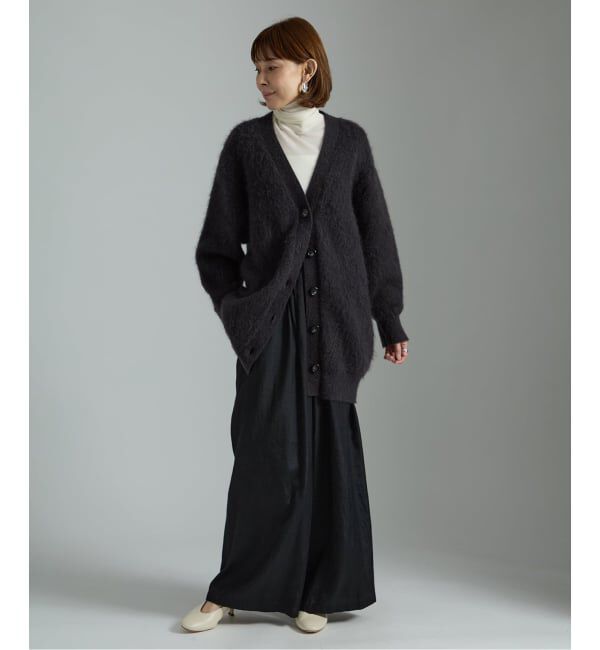 VERMEIL par iena「《追加》シルクライクサテン リラックスパンツ」|スラックス|