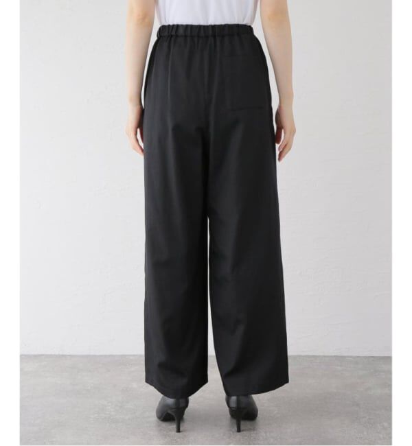 VERMEIL par iena「《追加》シルクライクサテン リラックスパンツ」|スラックス|