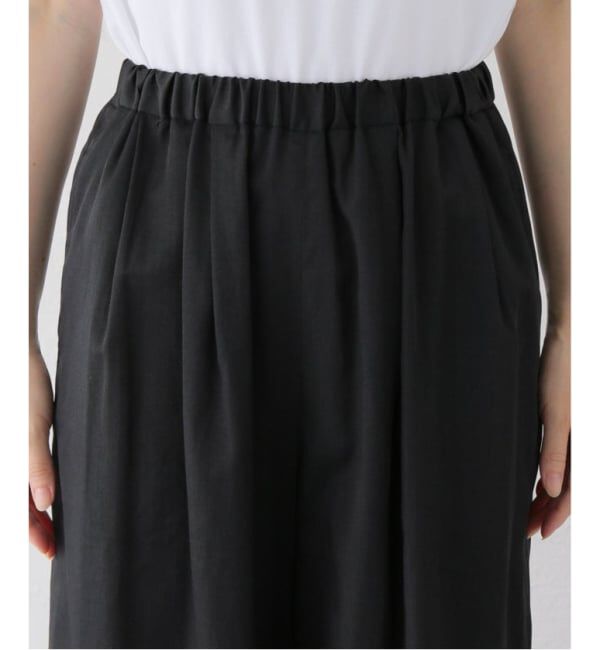 VERMEIL par iena「《追加》シルクライクサテン リラックスパンツ」|スラックス|