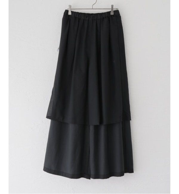 VERMEIL par iena「《追加》シルクライクサテン リラックスパンツ」|スラックス|