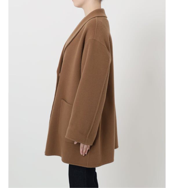 SLOBE IENA「SUPER140 ダブルフェイスベルテッドコート」|その他|