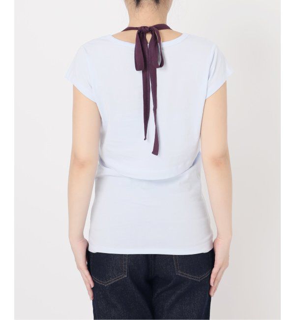 SLOBE IENA「《2枚セット》Plus by ONIT/オニット SLOBE別注 レイヤードセットTシャツ」|Tシャツ・カットソー|