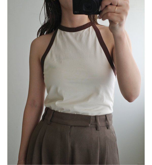 SLOBE IENA「《2枚セット》Plus by ONIT/オニット SLOBE別注 レイヤードセットTシャツ」|Tシャツ・カットソー|