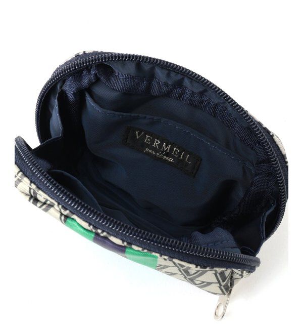 VERMEIL par iena「《追加・一部店舗限定》VERMEIL モノグラムポーチS」|ポーチ|