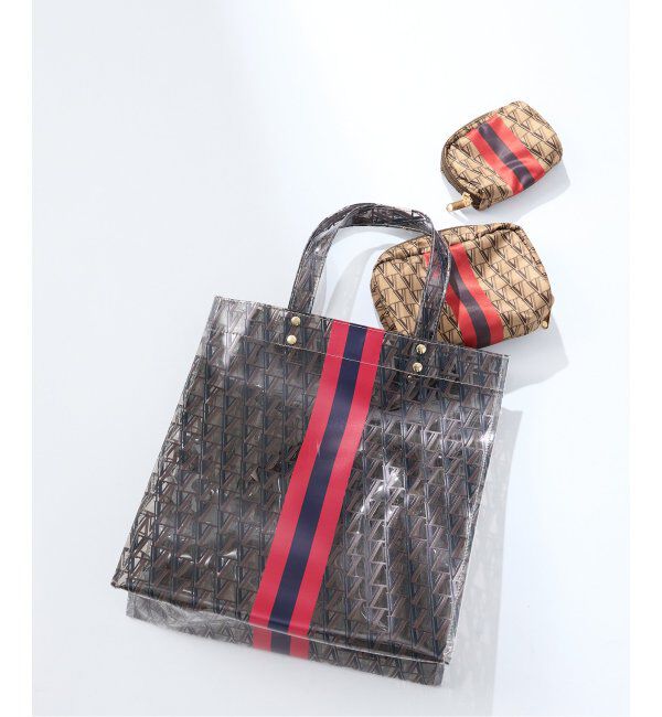 VERMEIL par iena「《追加・一部店舗限定》VERMEIL モノグラムポーチS」|ポーチ|