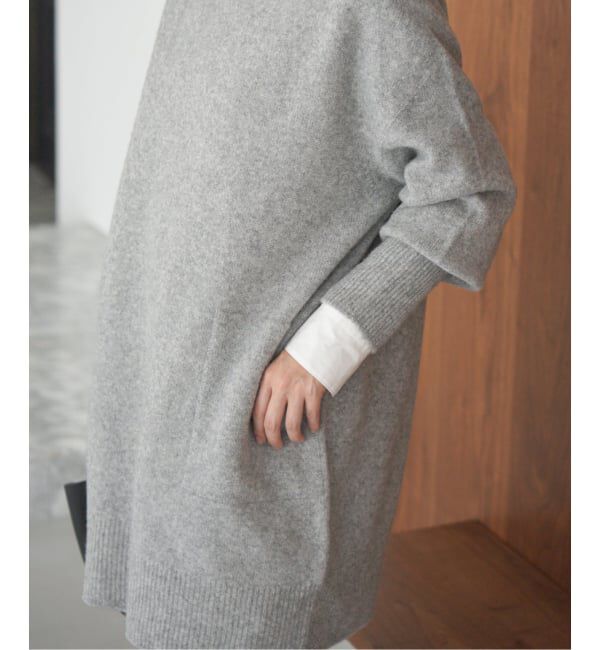 WEB限定/追加》ウールカシミヤ チュニックワンピース（IENA）｜ルミネ