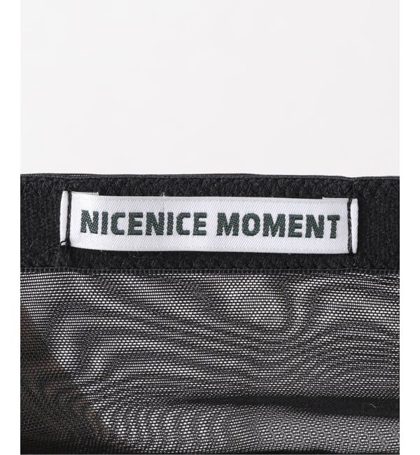 IENA LA BOUCLE「NICENICE MOMENT/ナイスナイスモーメント  MESH TUBE TOP NNM03-2403-101」|その他|