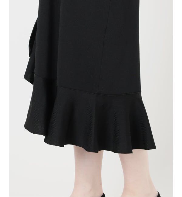 VERMEIL par iena「ベルスリーブペプラム ニット ワンピース」|ワンピース|