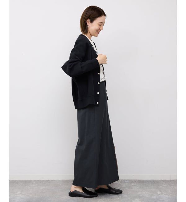 SLOBE IENA「《3サイズ展開/シリーズあり/予約》リネンmixストレッチタイトスカート」|スカート|