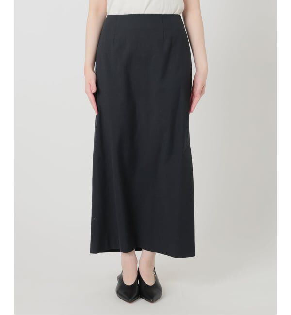 SLOBE IENA「《3サイズ展開/シリーズあり/予約》リネンmixストレッチタイトスカート」|スカート|