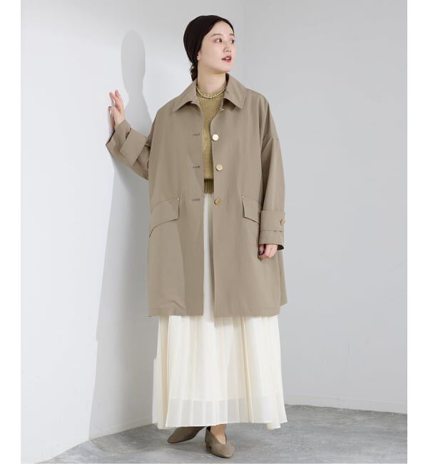 IENA「《一部カラー別注/予約》MACKINTOSH/マッキントッシュ HUMBIE MB L261HI1158BGALK」|ステンカラーコート|