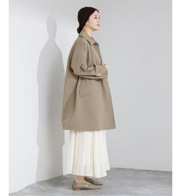 IENA「《一部カラー別注/予約》MACKINTOSH/マッキントッシュ HUMBIE MB L261HI1158BGALK」|ステンカラーコート|