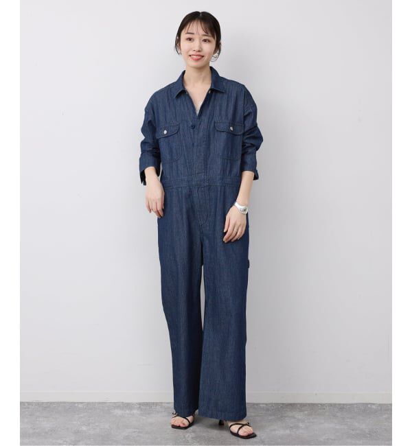 SLOBE IENA「《予約》UNIVERSAL OVERALL SLOBE別注 デニムオールインワン」|オールインワン|