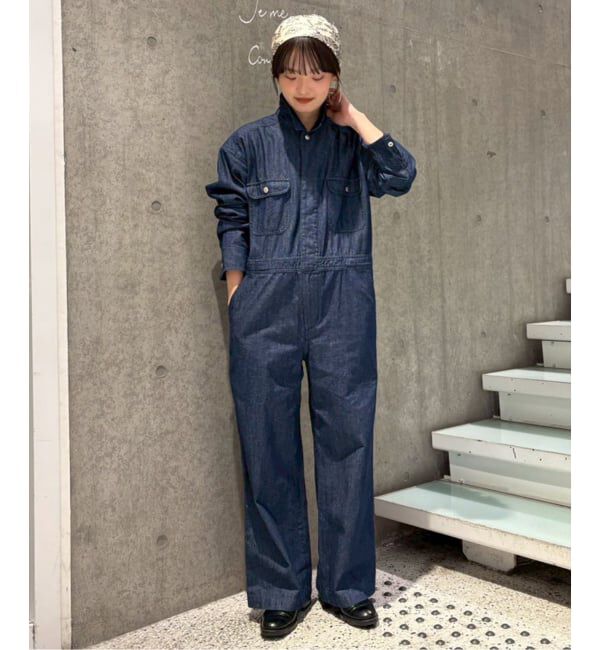 SLOBE IENA「《予約》UNIVERSAL OVERALL SLOBE別注 デニムオールインワン」|オールインワン|
