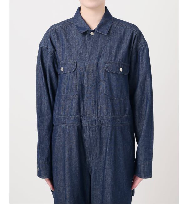SLOBE IENA「《予約》UNIVERSAL OVERALL SLOBE別注 デニムオールインワン」|オールインワン|