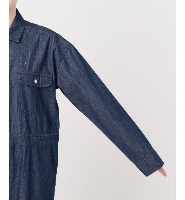 SLOBE IENA「《予約》UNIVERSAL OVERALL SLOBE別注 デニムオールインワン」|オールインワン|