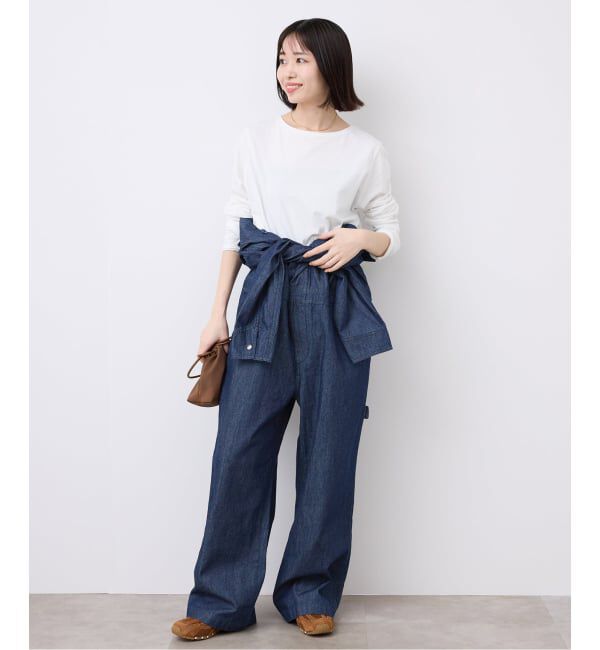 SLOBE IENA「《予約》UNIVERSAL OVERALL SLOBE別注 デニムオールインワン」|オールインワン|