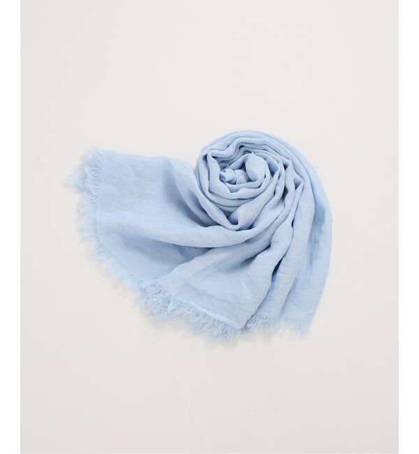 IENA「《予約》ASAUCE MELER/アソースメレ フランダースサン リネンガーゼ」|ストール|