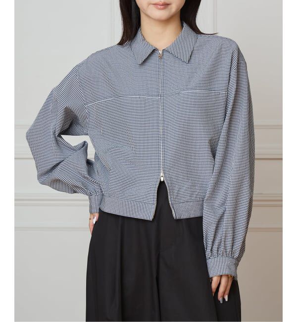 IENA LA BOUCLE「IENA LA BOUCLE ギンガムチェックシャツ」|シャツ・ブラウス|