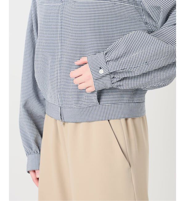 IENA LA BOUCLE「IENA LA BOUCLE ギンガムチェックシャツ」|シャツ・ブラウス|