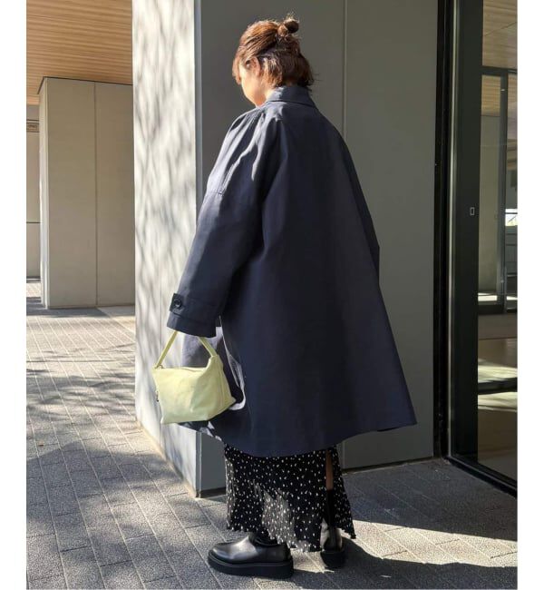 SLOBE IENA「《WEB限定/追加》ドルマンスリーブコート」|ステンカラーコート|