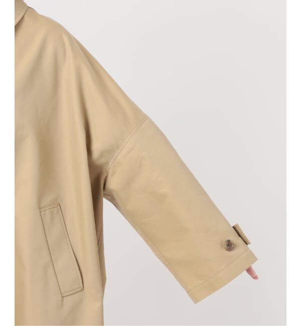 SLOBE IENA「《WEB限定/追加》ドルマンスリーブコート」|ステンカラーコート|