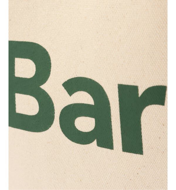 SLOBE IENA「Barbour/バブアー logo tote bag UBA0733」|トートバッグ|