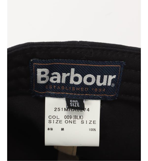 SLOBE IENA「Barbour/バブアー cascade sports cap MHA0274」|キャップ・キャスケット|