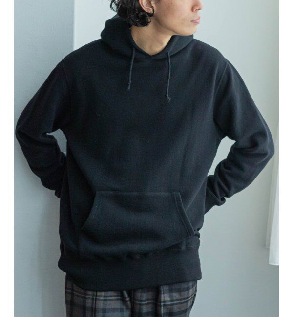 EDIFICE「【LOOPWHEELER for LOWERCASE】ツリアミウールルーズフーディー」|パーカー|