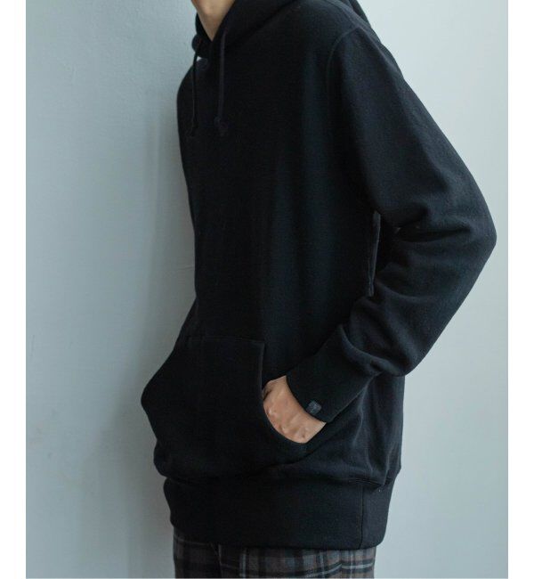 EDIFICE「【LOOPWHEELER for LOWERCASE】ツリアミウールルーズフーディー」|パーカー|