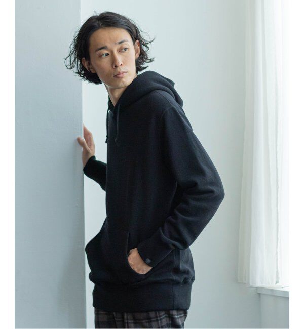 EDIFICE「【LOOPWHEELER for LOWERCASE】ツリアミウールルーズフーディー」|パーカー|