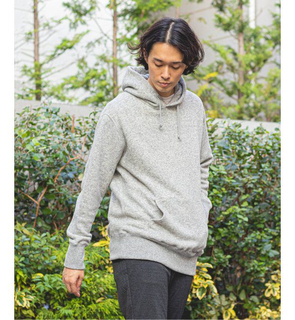 EDIFICE「【LOOPWHEELER for LOWERCASE】ツリアミウールルーズフーディー」|パーカー|