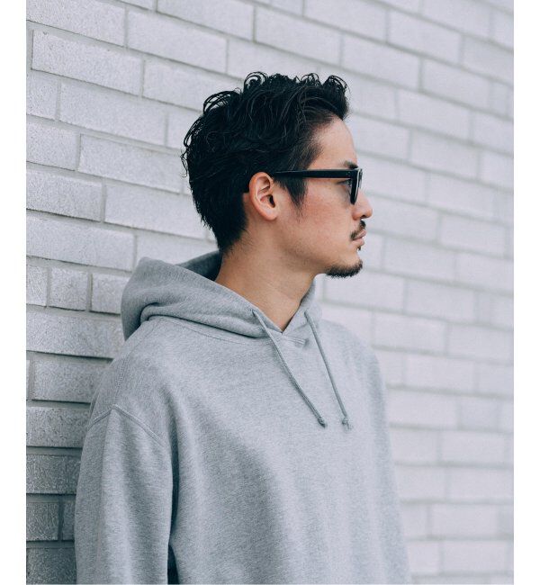 EDIFICE「WEB限定 LOOPWHEELER for LOWERCASE ライトツリウラケ ルーズフィット フーディー」|パーカー|