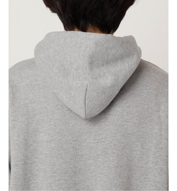 EDIFICE「WEB限定 LOOPWHEELER for LOWERCASE ライトツリウラケ ルーズフィット フーディー」|パーカー|