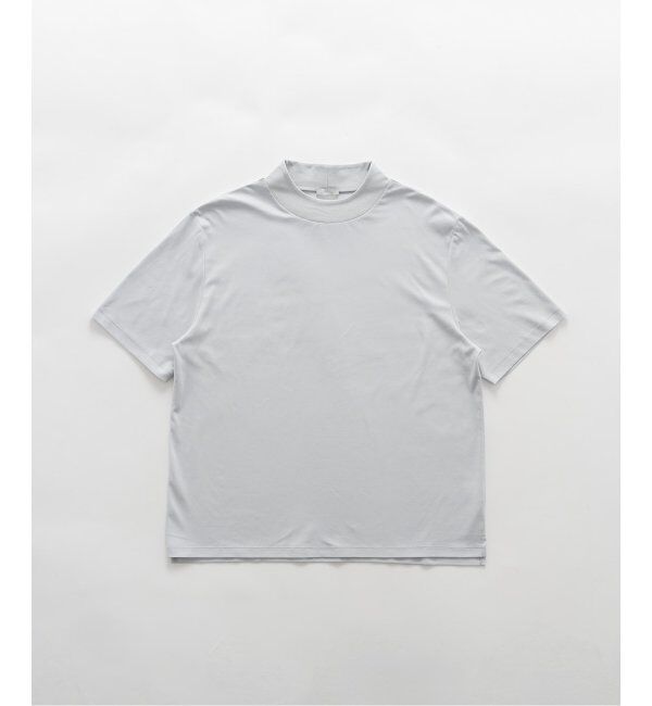 EDIFICE「nomiamo (ノミアモ) 別注 スヴィンコットン モックネック ワイドTシャツ」|Tシャツ・カットソー|