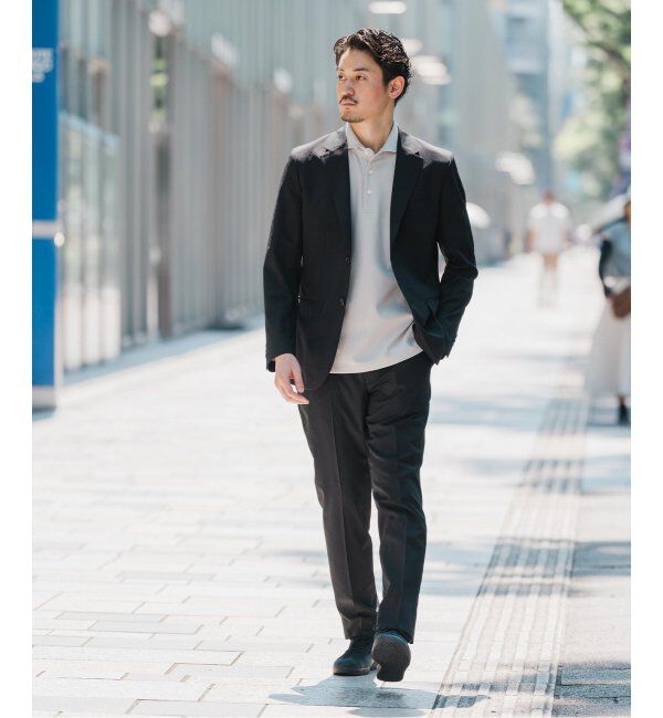 EDIFICE「"高通気＆吸水速乾" BREEZE COOL AKIHA スラックス【セットアップ着用可】」|スラックス|