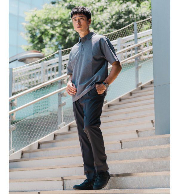 EDIFICE「"高通気＆吸水速乾" BREEZE COOL AKIHA スラックス【セットアップ着用可】」|スラックス|