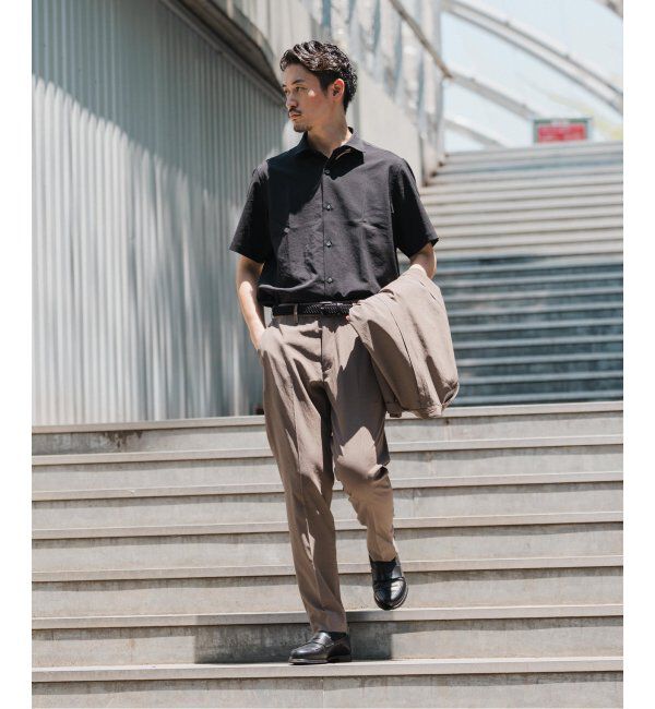 EDIFICE「"高通気＆吸水速乾" BREEZE COOL AKIHA スラックス【セットアップ着用可】」|スラックス|