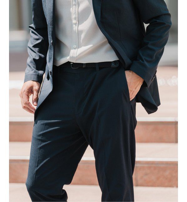 EDIFICE「"高通気＆吸水速乾" BREEZE COOL AKIHA スラックス【セットアップ着用可】」|スラックス|